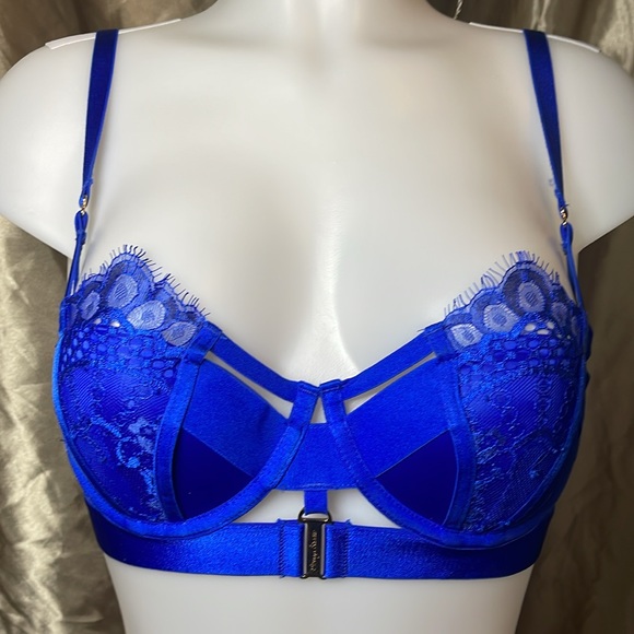 Honey Birdette Electric Blue Morgan 3 PC Set - Picture 5 of 16